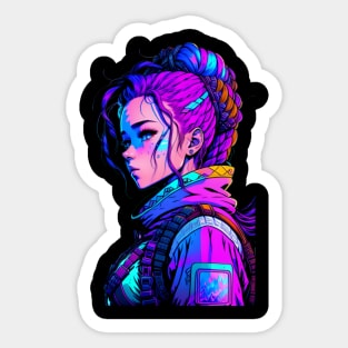 horizon zero dawn aloy Sticker